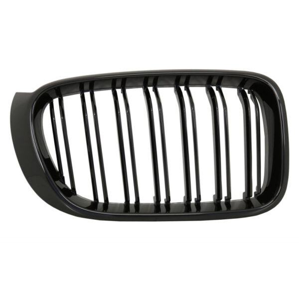 Καρδιές Μάσκας Για Bmw X3 F25 LCI 14-17 / X4 F26 14-17 M4 Look Με Διπλή Γρίλια Μαύρο Γυαλιστερό Με 7 Γρίλιες 2 Τεμάχια - Image 3