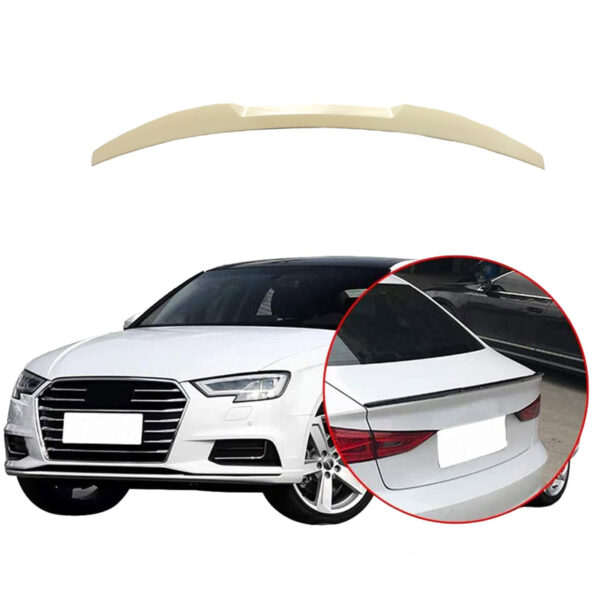 All in Point Αεροτομή Πορτ Παγκάζ Για Audi A3 8VS Sedan / 8V7 Cabrio 12-20 RS3 Look Από Abs Πλαστικό 0025635