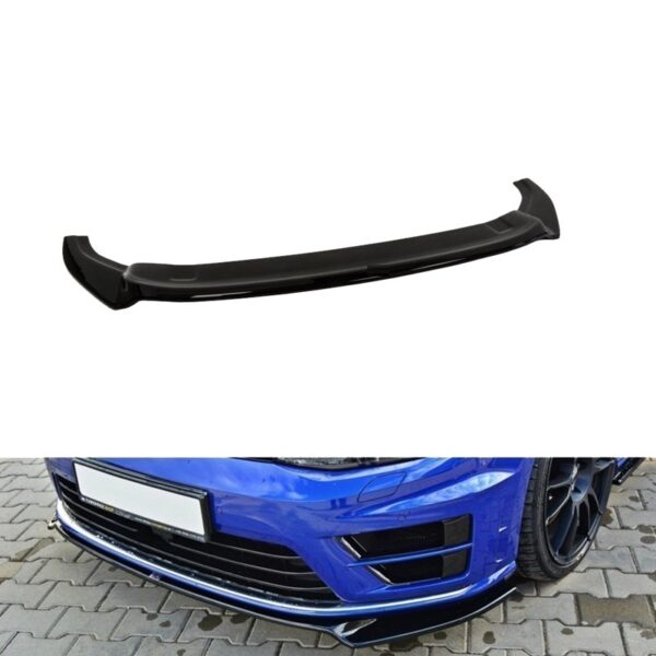 All in Point Μπροστινό Spoiler Για VW Golf VII (7) 12-17 R & R-Line Έκδοση Glossy Black V.2 0025755
