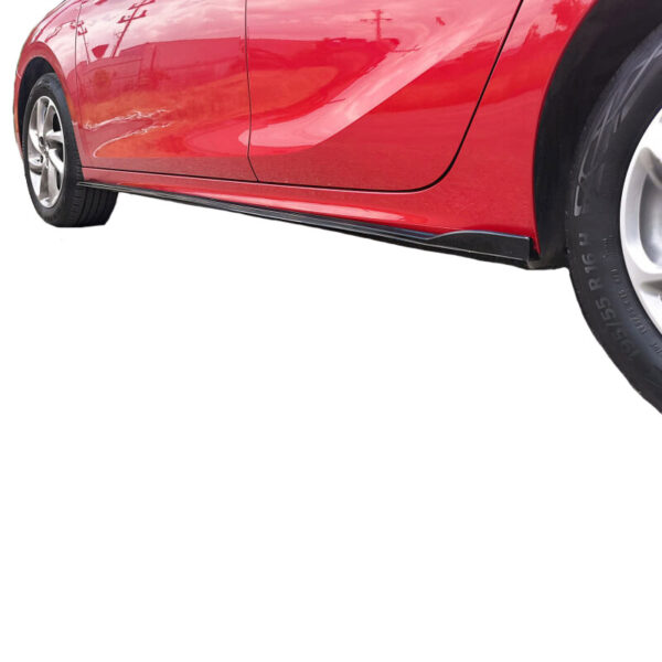 Πλαινά Μαρσπιέ Για Opel Corsa F 19+ Μαύρο Γυαλιστερό Από Abs Πλαστικό 2 Τεμάχια - Image 4