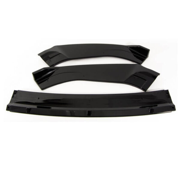 Μπροστινό Spoiler Για VW Golf VII (7) 12-18 GTI Έκδοση Glossy Black 3 Τεμάχια - Image 4