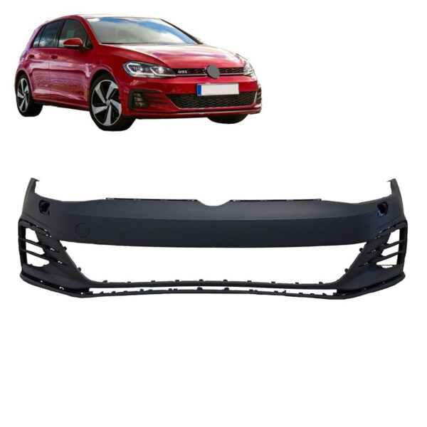 All in Point Μπροστινός Προφυλακτήρας Για VW Golf VII (7.5) 17-20 Facelift GTI Look Με Πλυστικά Φανών 0026037
