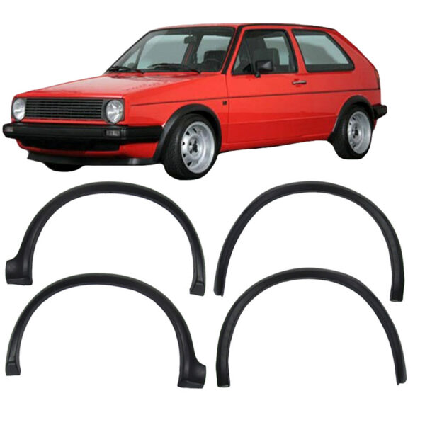 All in Point Πλαϊνά Φτερά Τροχών Για VW Golf ΙΙ (2) 83-87 Σετ 4 Τεμάχια 0026062