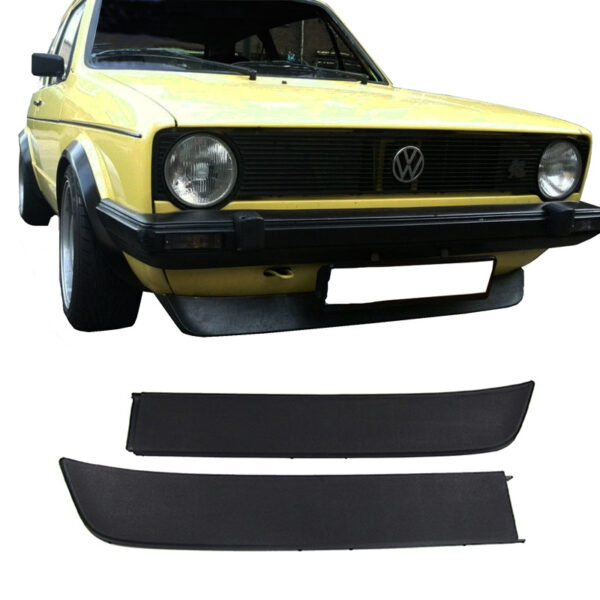 All in Point Μπροστινά Spoiler Δεξιά & Αριστερά Για VW Golf I (1) 74-83 / Jetta I (1) 79-94 / Caddy I (1) 82-92 GTI Look 2 Τεμάχια 0026064