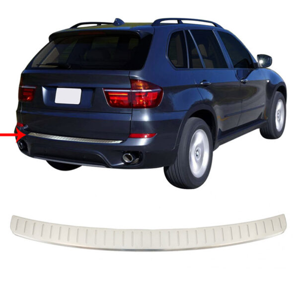 All in Point Προστατευτικό Πίσω Προφυλακτήρα Για Bmw X5 E70 LCI 11-13 Από Ανοξείδωτο Ατσάλι (Steel) 0026085