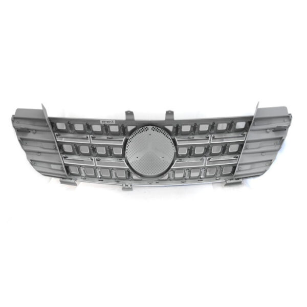 Μάσκα Για Mercedes-Benz ML-Class W164 05-08 Amg Look Ασημί/Χρώμιο 1 Τεμάχιο - Image 2