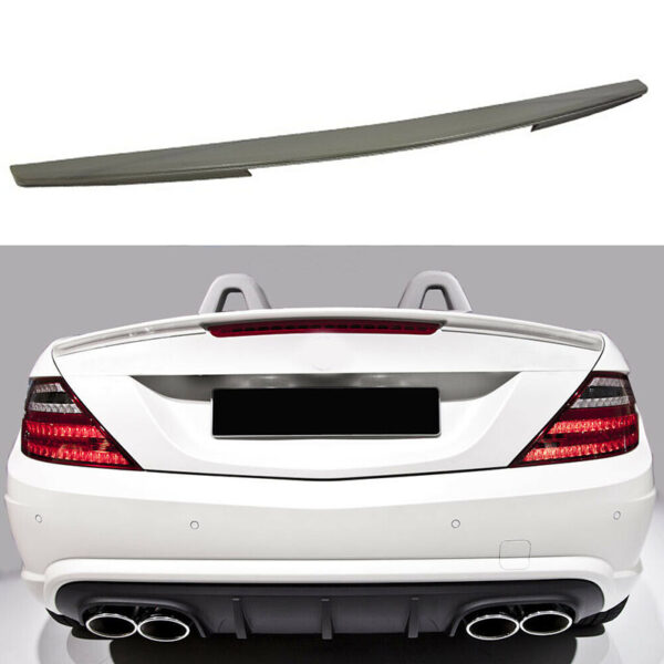 All in Point Αεροτομή Πορτ Παγκάζ Για Mercedes-Benz SLK R172 11-19 Amg Look Lipspoiler Από Abs Πλαστικό 0026687