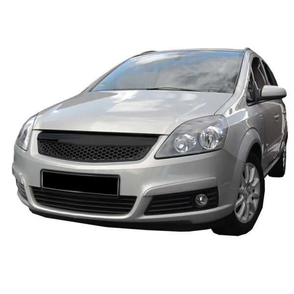 Μάσκα Για Opel Zafira B 05-08 Κυψελωτή Χωρίς Σήμα Μαύρη Ματ 1 Τεμάχιο - Image 5