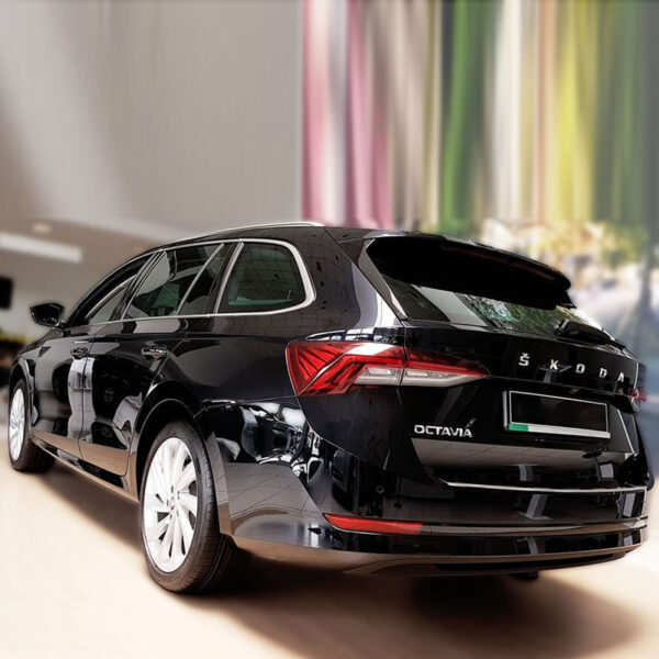 Προστατευτικό Πίσω Προφυλακτήρα Για Skoda Octavia IV (4) NX 19+ Estate / Caravan Από Ανοξείδωτο Ατσάλι (Steel) - Image 6
