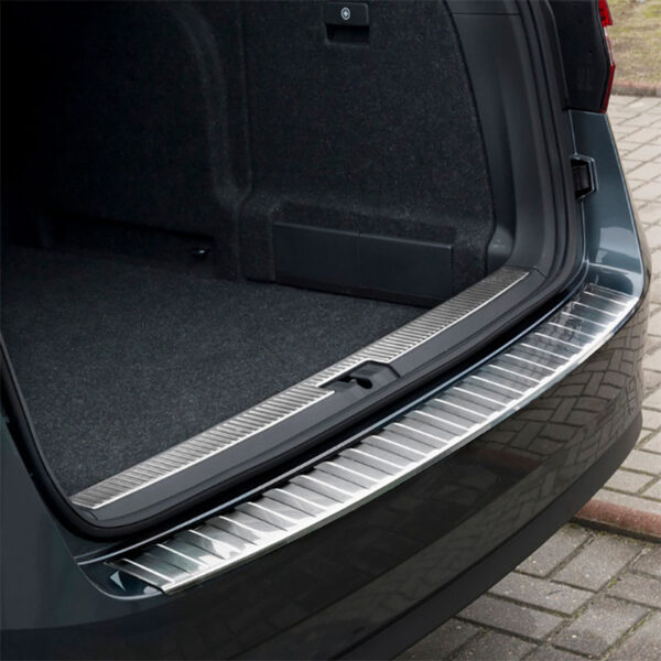 Προστατευτικό Πίσω Προφυλακτήρα Για Skoda Superb III (3V) 15-20 & 20+ Estate / Caravan Από Ανοξείδωτο Ατσάλι (Steel) - Image 3