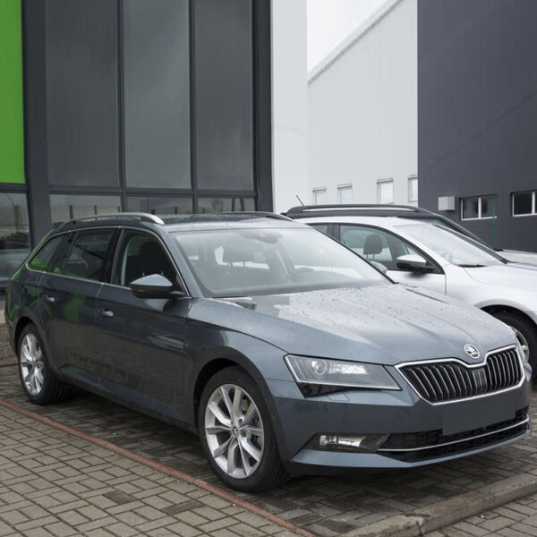 Προστατευτικό Πίσω Προφυλακτήρα Για Skoda Superb III (3V) 15-20 & 20+ Estate / Caravan Από Ανοξείδωτο Ατσάλι (Steel) - Image 4