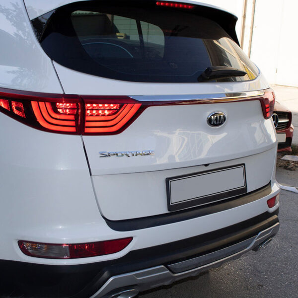 Προστατευτικό Πίσω Προφυλακτήρα Για Kia Sportage 2016-2018 Από Abs Πλαστικό Μαύρο - Image 6