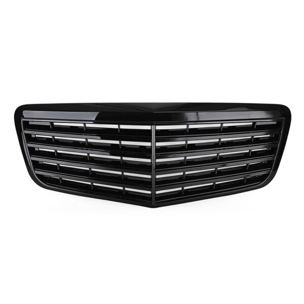 Μάσκα Για Mercedes-Benz E-Class W211 06-09 Amg / Avantgarde Μαύρο Γυαλιστερό 1 Τεμάχιο - Image 2