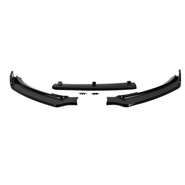 Μπροστινό Spoiler Για Audi A4 B8 11-15 Facelift Γυαλιστερό Μαύρο 3 Τεμάχια - Image 3