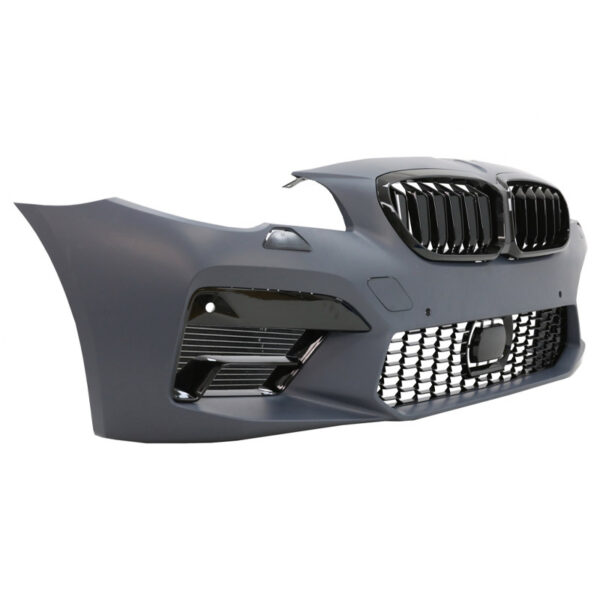 Μπροστινός Προφυλακτήρας Για Bmw 5 F10 10-17 Look M5 F90/G30 Με Μάσκα & PDC - Image 4