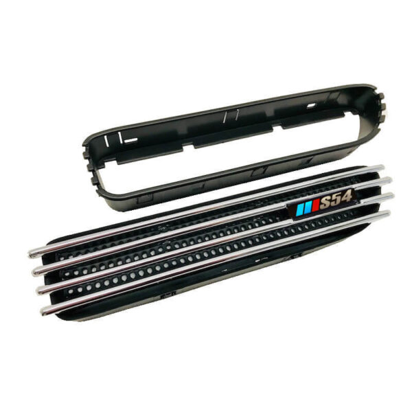 Πλαϊνές Γρίλιες Φτερών Τύπου Bmw 3 E46 Με Σήμα S54 Universal Για Όλα Τα Μοντέλα 2 Τεμάχια - Image 4
