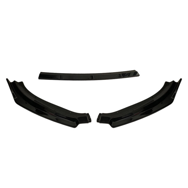 Μπροστινό Spoiler Για VW Golf VII (7) 12-17 Standard Έκδοση Μαύρο Χρώμα Από Abs Πλαστικό 3 Τεμάχια - Image 2