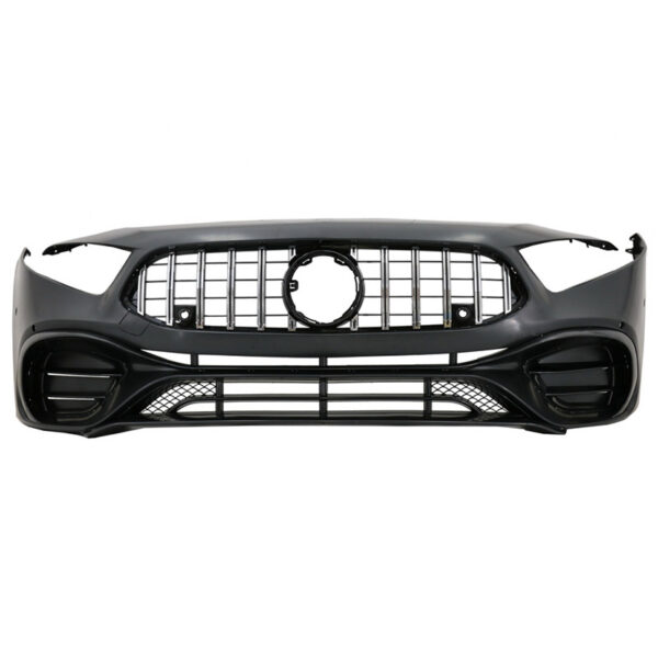 Μπροστινός Προφυλακτήρας Για Mercedes-Benz A-Class W177 Hatchback / V177 Sedan 18+ Amg A45 Look Με Μάσκα Panamericanal & Canards - Image 2