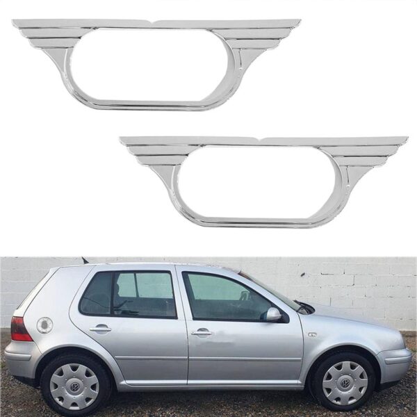 All in Point Διακοσμητικά Χρωμίου Για Πλαϊνά Φλας VW Golf IV (4) 98-04 2 Τεμάχια 0029696