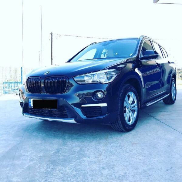 Skid Plate Εμπρός Προφυλακτήρα Για BMW X1 F48 15-19 X-Line Look Ασημί 1 Τεμάχιο - Image 3