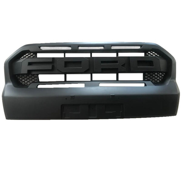 Μάσκα Για Ford Ranger T7 15-18 Με Led Μαύρο Ματ - Image 2