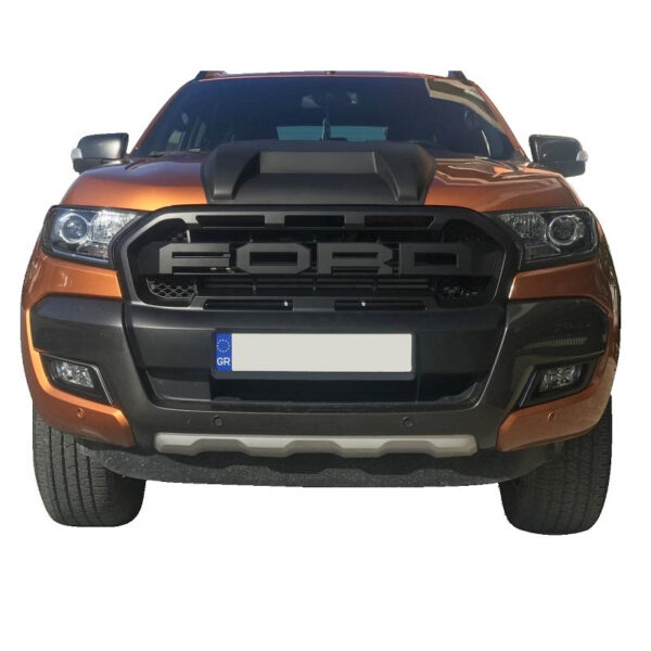 Μάσκα Για Ford Ranger T7 15-18 Με Led Μαύρο Ματ - Image 6