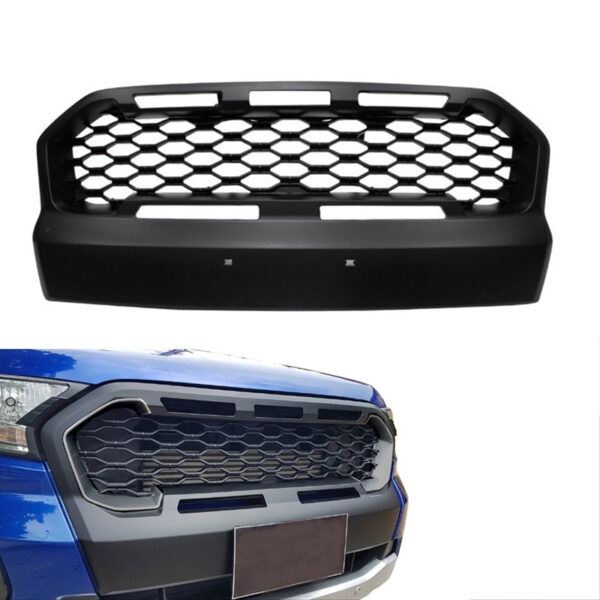 All in Point Μάσκα Για Ford Ranger T7 15-18 Μαύρο Ματ 0029746