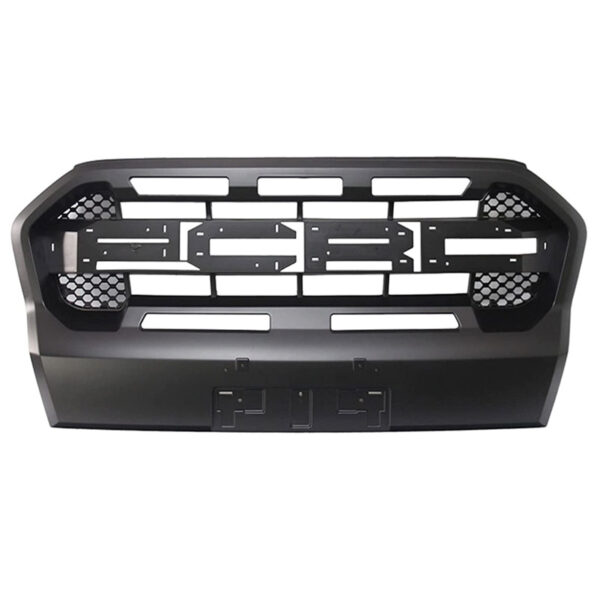 Μάσκα Για Ford Ranger T8 2019+ Wild Trak Με Led Μαύρο Ματ - Image 3
