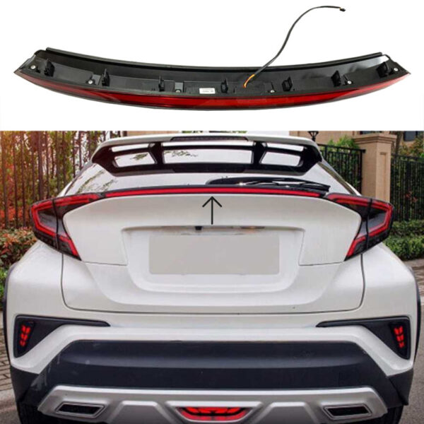 All in Point Αεροτομή Πορτ Παγκάζ Για Toyota C-HR 2016-2019 Με Led 0029772