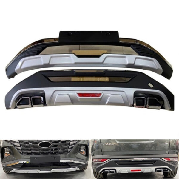 All in Point Skid Plates Προφυλακτήρων Body kit Για Εμπρός Και Πίσω Προφυλακτήρα Για Hyundai Tucson 2021+ 2 Τεμάχια 0029778