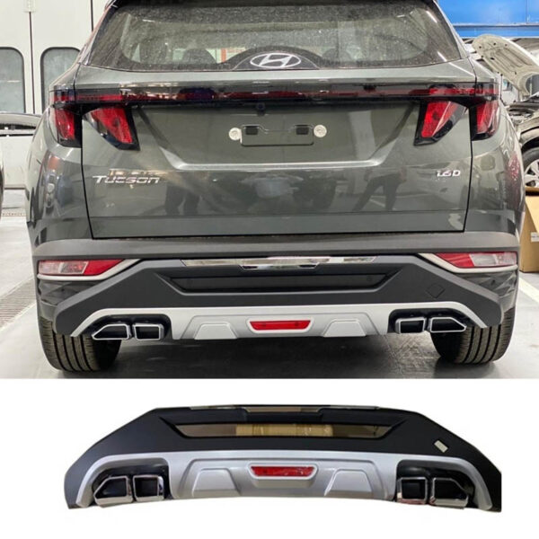 Skid Plates Προφυλακτήρων Body kit Για Εμπρός Και Πίσω Προφυλακτήρα Για Hyundai Tucson 2021+ 2 Τεμάχια - Image 4