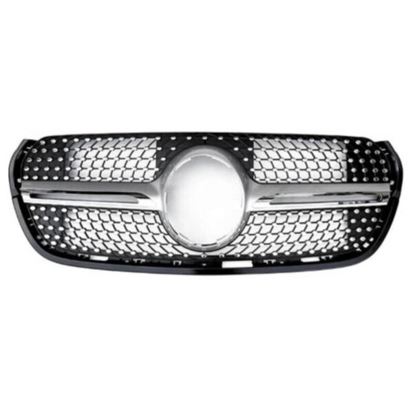 Μάσκα Για Mercedes-Benz X-Class W470 18+ Diamond Look Χρώμιο 1 Τεμάχιο - Image 6