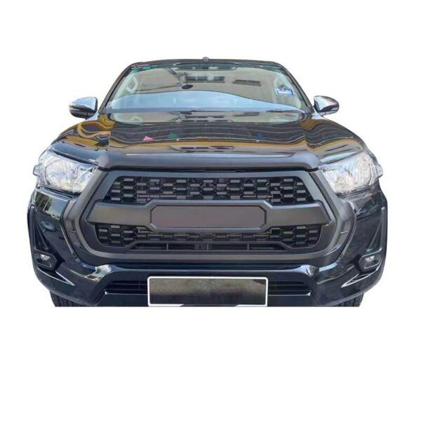 Μάσκα Για Toyota Hilux 21+ 4 Πορτο & 1,5 Cab Μαύρο Χρώμα - Image 4