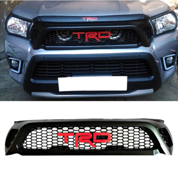 All in Point Μάσκα Για Toyota Hilux 2015+ Revo Μαύρο Χρώμα TRD 0029807