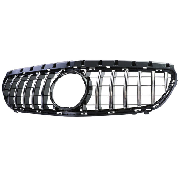 Μάσκα Για Mercedes-Benz B-Class W246 14-18 GT Amg Panamericana Look Μαύρο/Χρώμιο 1 Τεμάχιο - Image 4