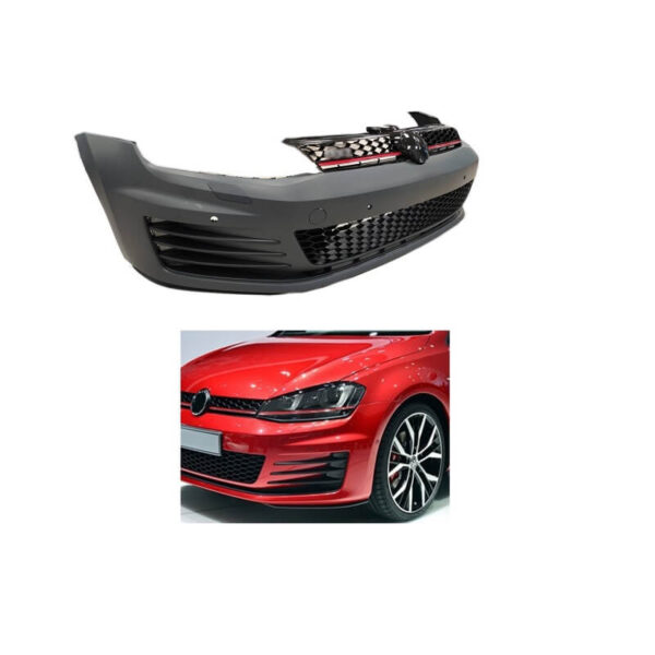 Μπροστινός Προφυλακτήρας Για VW Golf VII (7) 13-17 GTI Look Σετ Με Μάσκα Χωρίς Προβολείς - Image 5