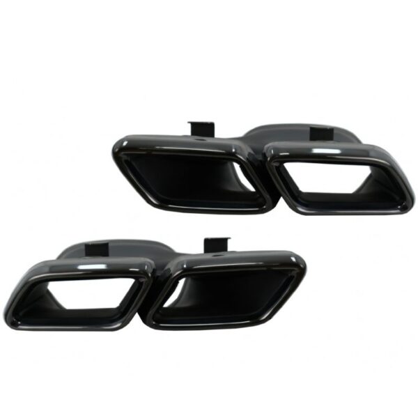 Diffuser Πίσω Προφυλακτήρα Για Mercedes-Benz GLE Coupe C292 2015-2019 GLE63 Amg Look Για Amg Sport Line Προφυλακτήρες Σετ Με Μαύρες Μπούκες - Image 5