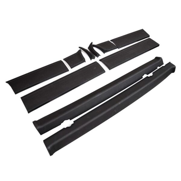 Πλαινά Μασπιέ & Τριμ Πόρτας Σετ Για Bmw 3 E30 82-94 4D M-Technik 2 Από Abs Πλαστικό 10 Τεμάχια - Image 2
