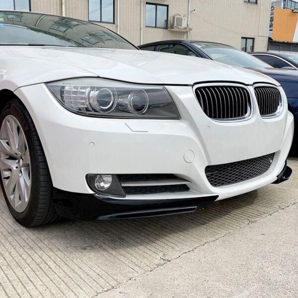 Μπροστινά Spoiler Δεξιά & Αριστερά Για Bmw 3 E90/E91 LCI 08-11 Με Απλή Έκδοση Προφυλακτήρα Γυαλιστερό Μαύρο Από Abs Πλαστικό 2 Τεμάχια - Image 2