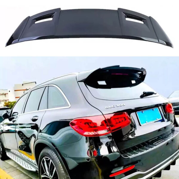 Αεροτομή Οροφής Για Mercedes-Benz GLC-Class X253 15+ Γυαλιστερή Μαύρη Από Abs Πλαστικό - Image 3