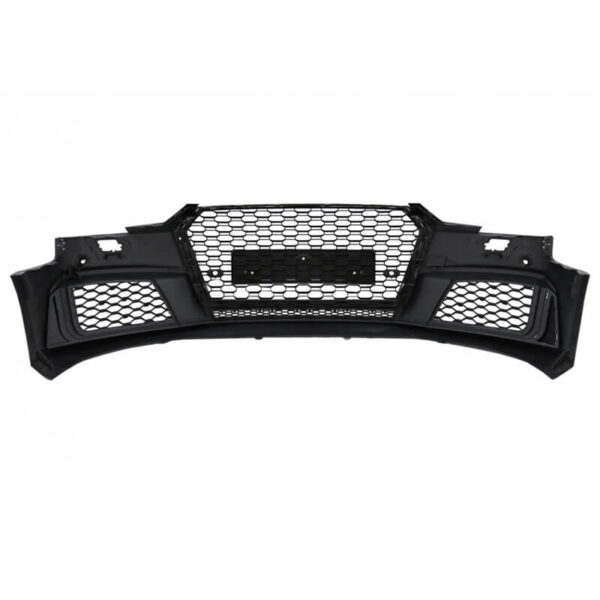 Μπροστινός Προφυλακτήρας Για Audi A4 B9 16-18 RS4 Look Με Μάσκα - Image 4