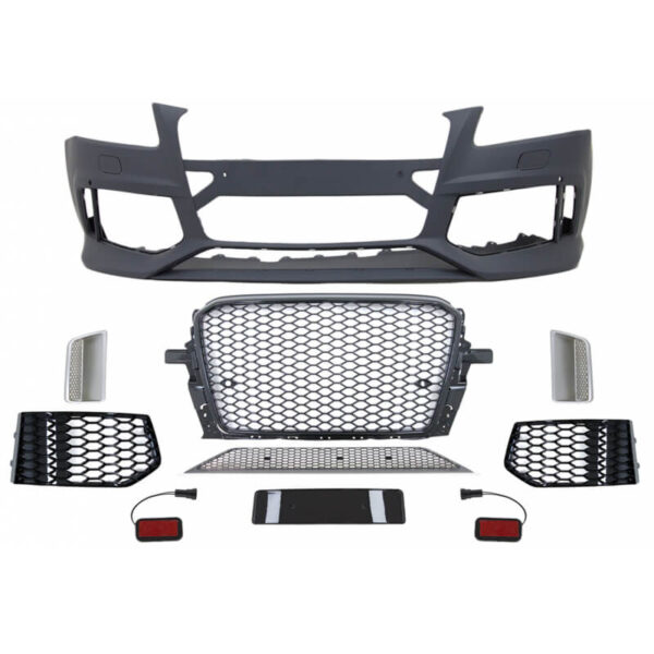 Μπροστινός Προφυλακτήρας Για Audi Q5 8R 13-15 Facelift RSQ5 Look Με Μάσκα - Image 4