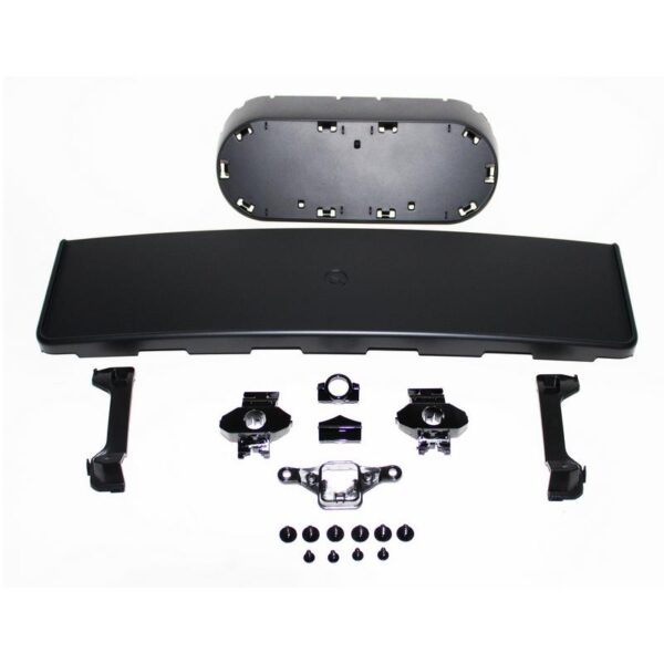 Μάσκα Για Audi A4 B9 16-19 RS4 Look Κυψελωτή Γυαλιστερό Μαύρο 1 Τεμάχιο Made in Taiwan - Image 3