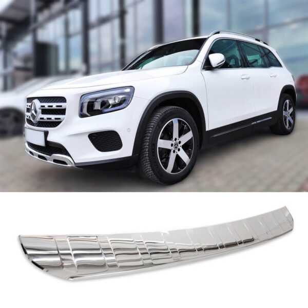 Προστατευτικό Πίσω Προφυλακτήρα Για Mercedes-Benz GLB X247 19+ Από Ανοξείδωτο Ατσάλι (Steel) - Image 2