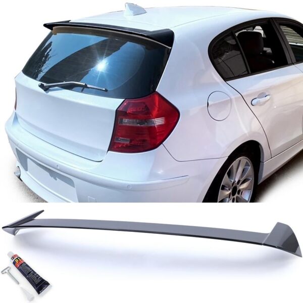 All in Point Αεροτομή Οροφής Για Bmw 1 E81 E87 04-12 Από Abs Πλαστικό Βαμμένη Μαύρο Γυαλιστερό 0030659