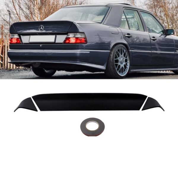 All in Point Αεροτομή Πορτ Παγκάζ Για Mercedes-Benz E-Class W124 2D/4D 85-93 Amg Look 3 Τεμάχια Από Abs Πλαστικό 0030680