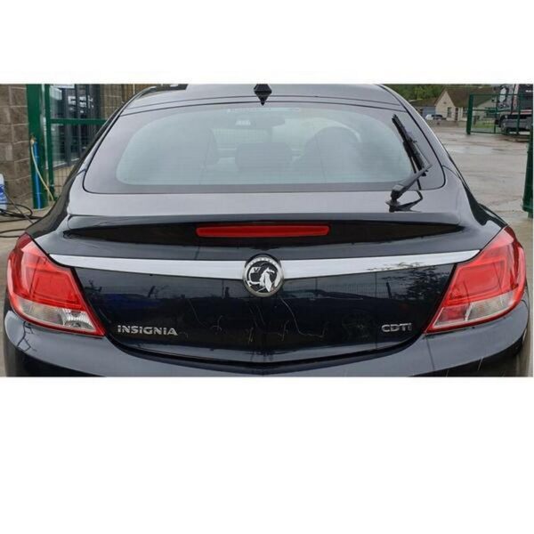 All in Point Αεροτομή Πορτ Παγκάζ Για Opel Insignia A 08-13 OPC V2 look Lipspoiler Από Abs Πλαστικό Γυαλιστερή Μαύρη 0030811