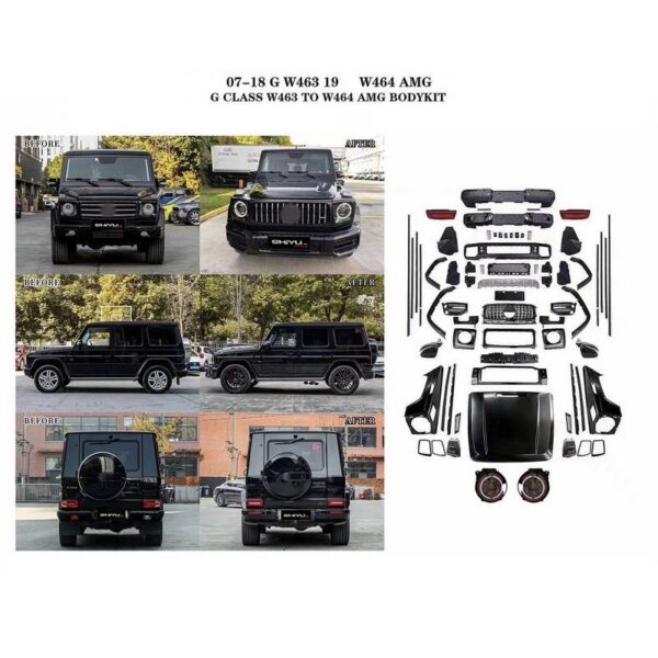 All in Point Body Kit Για Mercedes-Benz G-Class W463 07-18 Full Upgrade To W464 2019 Amg Με Προφυλακτήρες