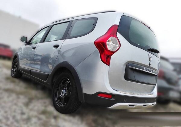 Προστατευτικό Πίσω Προφυλακτήρα Για Dacia Lodgy 2012-2017 & 2017+ Από Ανοξείδωτο Ατσάλι (Steel) - Image 4