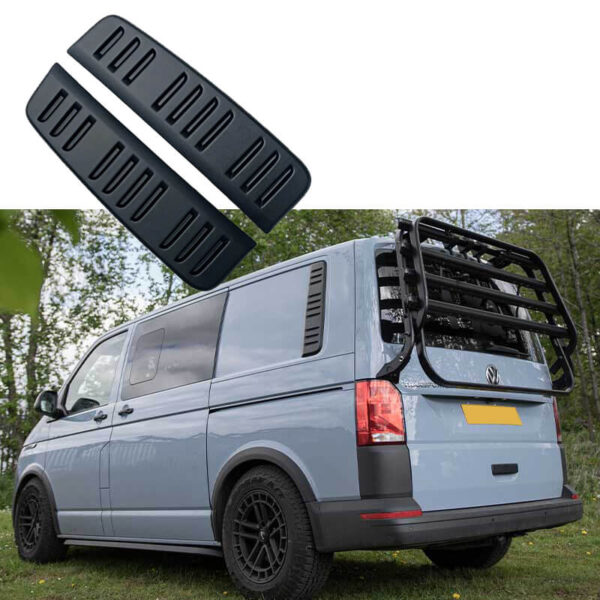 All in Point Καπάκια Πισινών Παραθύρων Για VW Transporter T5 2010-2015 / T6 2015-2019 Μαύρα 2 Τεμάχια 0031562